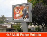 impianti 4x3 bifacciali pubblicità multiposter