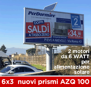 cartellonistica trivision rotoprismi