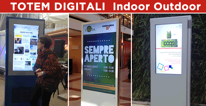 impianti pubblicitari digitali